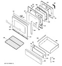 Diagram for 4 - Door & Drawer Parts