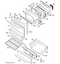 Diagram for 4 - Door & Drawer Parts