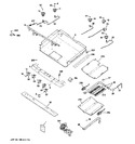 Diagram for 1 - Gas & Burner Parts