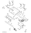 Diagram for 1 - Gas & Burner Parts