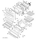 Diagram for 4 - Door & Drawer Parts