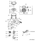 Diagram for 3 - Tub, Agitator & Drive Assembly