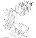 Diagram for 4 - Door & Drawer Parts