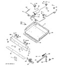 Diagram for 1 - Gas & Burner Parts