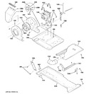 Diagram for 3 - Motor, Blower & Belt