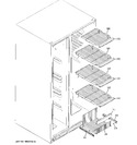 Diagram for 5 - Freezer Shelves