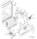 Diagram for 2 - Freezer Section