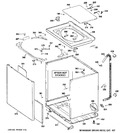 Diagram for 2 - Cabinet, Cover & Front Panel