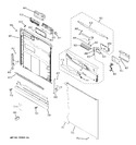 Diagram for 1 - Escutcheon & Door Assembly