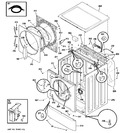 Diagram for 2 - Cabinet, Door & Top