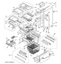 Diagram for 1 - Doors & Shelves