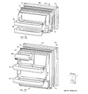 Diagram for 1 - Doors