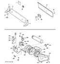 Diagram for 1 - Backsplash, Blower & Motor Assembly