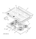 Diagram for 2 - Cooktop