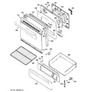 Diagram for 4 - Door & Drawer Parts