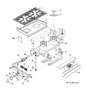 Diagram for 1 - Cooktop & Burner Parts