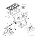 Diagram for 1 - Cooktop & Burner Parts