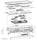 Diagram for 1 - Control Panel & Cooktop