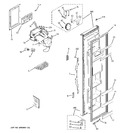 Diagram for 1 - Freezer Door