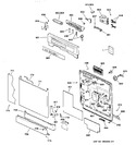 Diagram for 1 - Escutcheon & Door Assembly