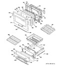 Diagram for 4 - Door & Drawer Parts