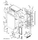 Diagram for 1 - Cabinet, Liner & Door Parts