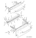 Diagram for 1 - Freezer Doors