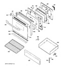 Diagram for 4 - Door & Drawer Parts