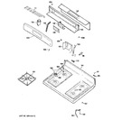 Diagram for 2 - Control Panel & Cooktop