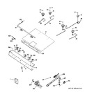 Diagram for 1 - Gas & Burner Parts