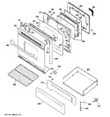 Diagram for 4 - Door & Drawer Parts