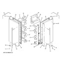 Diagram for 2 - Fresh Food Doors