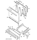 Diagram for 4 - Door & Drawer Parts