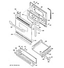 Diagram for 4 - Door & Drawer Parts