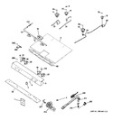 Diagram for 1 - Gas & Burner Parts