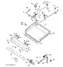 Diagram for 1 - Gas & Burner Parts