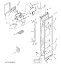 Diagram for 1 - Freezer Door