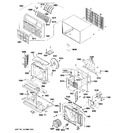 Diagram for 1 - Cabinet & Components