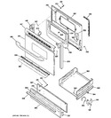 Diagram for 4 - Door & Drawer Parts