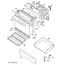 Diagram for 4 - Door & Drawer Parts