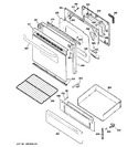 Diagram for 4 - Door & Drawer Parts