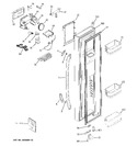 Diagram for 1 - Freezer Door