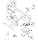 Diagram for 1 - Gas & Burner Parts