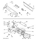 Diagram for 1 - Backsplash, Blower & Motor Assembly