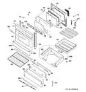 Diagram for 4 - Door & Drawer Parts