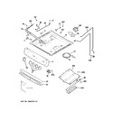 Diagram for 1 - Gas & Burner Parts