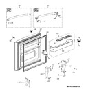 Diagram for 1 - Freezer Door