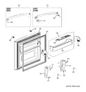 Diagram for 1 - Freezer Door