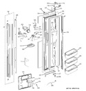 Diagram for 1 - Freezer Door