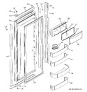 Diagram for 3 - Fresh Food Door